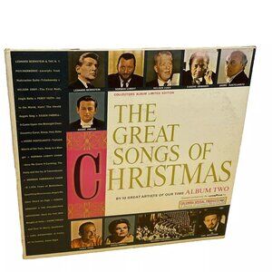 The Great Songs Of Christmas Album Two (Vinyl, 1962) Columbia Special Products
